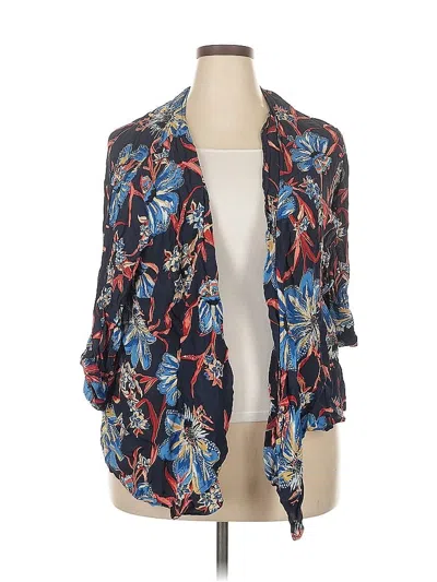 Pre-owned Monsoon Kimono In Blue