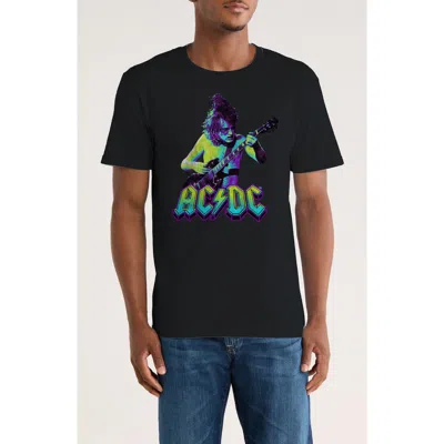 Monster Digital Ac/dc Bright Angus Graphic T-shirt In Black