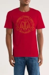 Monster Digital Harry Potter Hufflepuff Minimalist Graphic T-shirt In Red