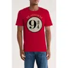 Monster Digital Harry Potter Platform 9 ¾ Graphic T-shirt In Red