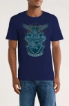 Monster Digital Harry Potter Ravenclaw Mascot Graphic T-shirt In Blue