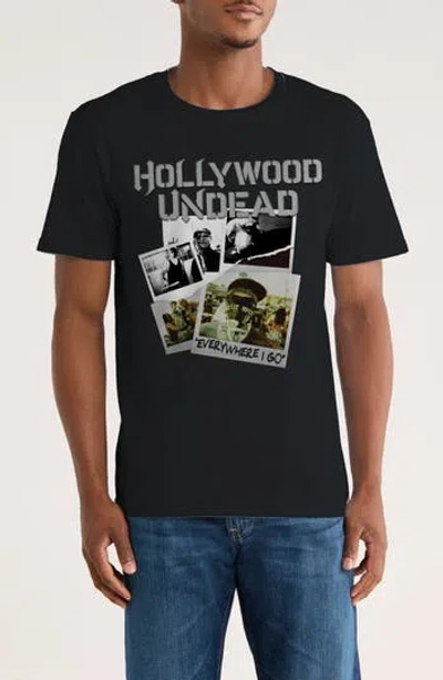 Monster Digital Hollywood Undead Everywhere Graphic T-shirt In Black