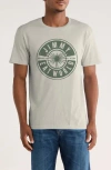 Monster Digital Jimmy Eat World Emblem Graphic T-shirt In Brown