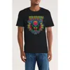 Monster Digital Journey Japan Tour Graphic T-shirt In Black