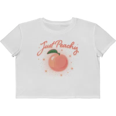 Monster Digital Just Peachy Graphic Tee In Bright White