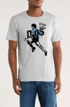 Monster Digital Maradona Stencils Graphic T-shirt In White