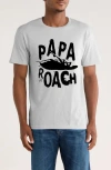 Monster Digital Papa Roach Graphic T-shirt In White