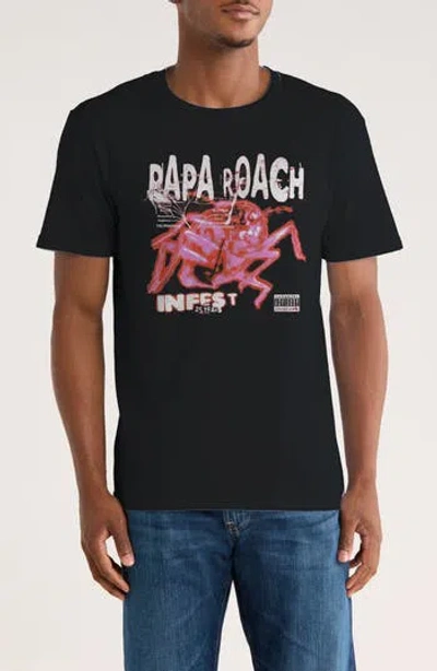 Monster Digital Papa Roach Heatmap Graphic T-shirt In Black