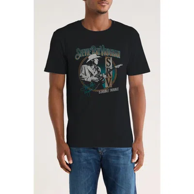 Monster Digital Stevie Ray Vaughan Double Graphic T-shirt In Black