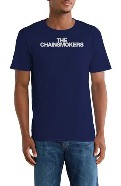 Monster Digital The Chainsmokers Graphic T-shirt In Blue