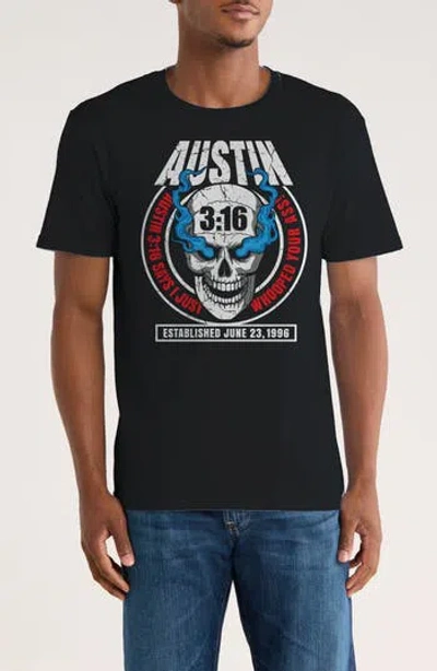 Monster Digital Wwe Stone Cold Steve Austin Graphic T-shirt In Black