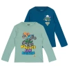 Monster Jam 2-pack Long Sleeve T-shirt In Multi