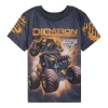 Monster Jam Babies'  Athletic Jersey Graphic T-shirt In Blue