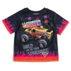 Monster Jam Babies'  Athletic Jersey Graphic T-shirt In Multi
