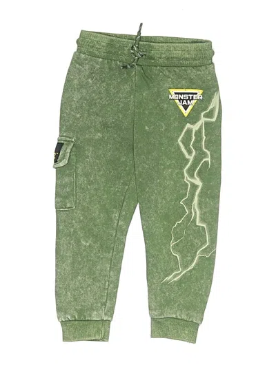 Pre-owned Monster Jam Kids' Casual Pants In Green