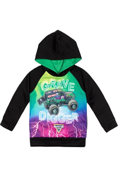 Monster Jam Fleece Pullover Hoodie (toddler, Little Kid & Big Kid) In Black