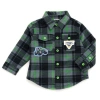 Monster Jam Grave Digger Button Front Shacket In Multi