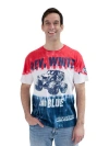 Monster Jam Grave Digger Patriotic Short Sleeve T-shirt In Animal Print