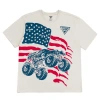 Monster Jam Grave Digger Short Sleeve T-shirt In Silver