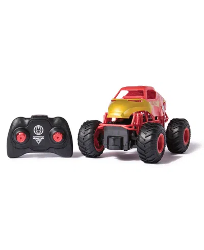 Monster Jam Kids' Marvel Iron Man Remote Control Monster Truck In Multi Color