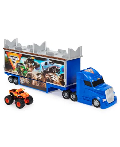 Monster Jam , Official 2-in-1 Transforming Hauler Playset With Exclusive 1:64 Scale El Toro Loco Die-cast Monste In Multi-color