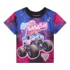 Monster Jam Babies'  Short Sleeve T-shirt In Black