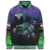 Monster Jam Zip-up Bomber Jacket In Multi
