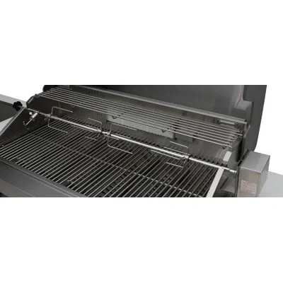 Mont Alpi Heavy Duty  805 Rotisserie Kit With Motor In Stainless Steel