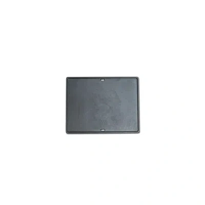 Mont Alpi Magr Dual Sided Heavy Duty Cast Iron Reversible Griddle Grill Pan Plate - Flat & Ridged Surface - Fi In Black