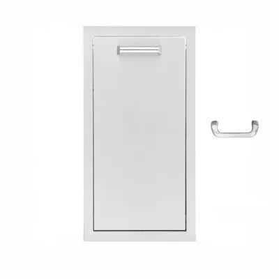 Mont Alpi Signature 260 Series 13"w X 26"h X 20"d Commercial Grade 304 Stainless Steel Outdoor Kitchen Island 