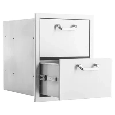Mont Alpi Signature 260 Series 16"w X 21"h X 21"d Commercial Grade Heavy Duty 304 Stainless Steel Outdoor Kitc