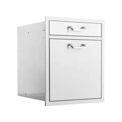 Mont Alpi Signature 260 Series 21"w X 24"d 26"h Commercial Grade 304 Stainless Steel Outdoor Kitchen Island Bb