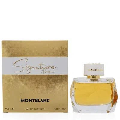 Mont Blanc Eau De Parfum In Gold