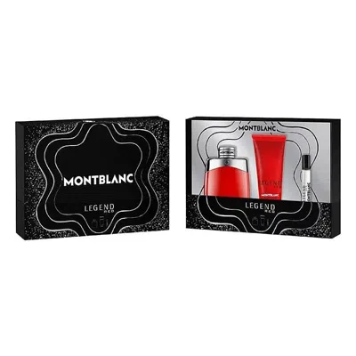 Mont Blanc Legend Mini Three-piece Gift Set For Men In Multi