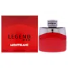 MONT BLANC LEGEND RED BY MONT BLANC FOR MEN - 1.7 OZ EDP SPRAY