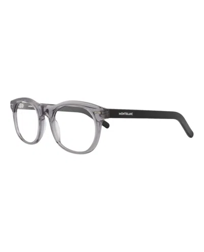 MONT BLANC MONTBLANC MEN'S 54 MM GREY EYEGLASSES