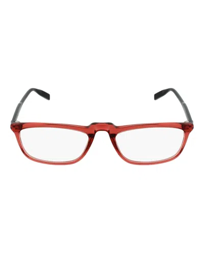 Mont Blanc Square-frame Acetate Optical Frames In White