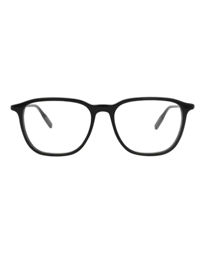 Mont Blanc Square-frame Acetate Optical Frames In Black