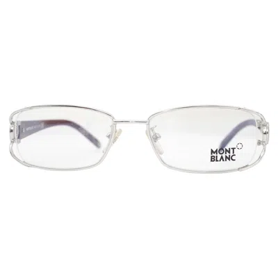 Pre-owned Mont Blanc Unisex Frame Glasses, Excellent Condition, 21st Century In Gray