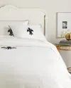 Montague & Capulet 400tc Fleur De Lis Embroidery Duvet Collection