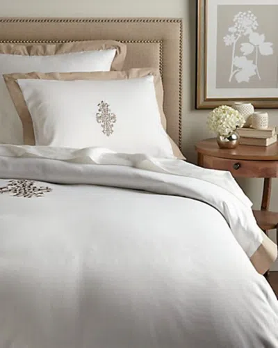 Montague & Capulet 400tc Liaison Belladonna Duvet In White