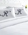 Montague & Capulet 400tc Monogrammed Glam Monogrammed King Duvet Set, (a-z)