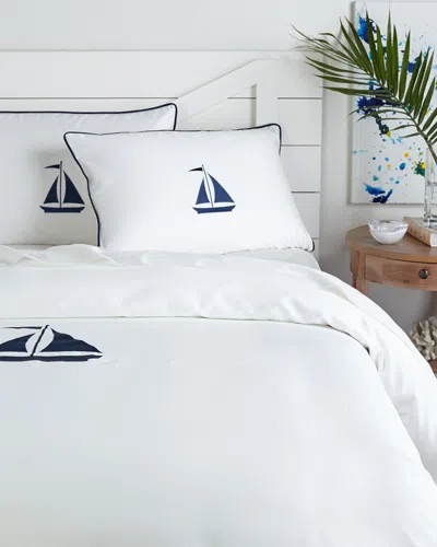 Montague & Capulet Yacht Club Duvet Collection In Blue