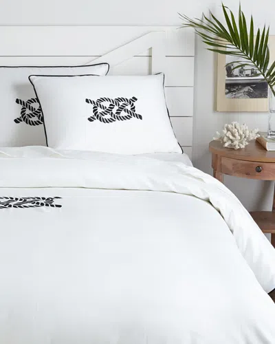 Montague & Capulet Yacht Club Duvet Collection In Black