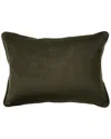 Montague & Capulet Cotton Velvet Lumbar Pillow