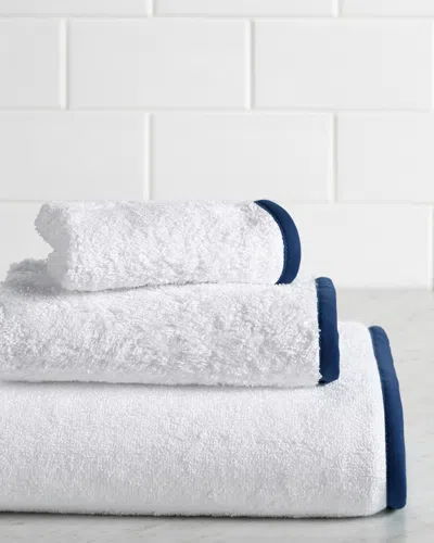 Montague & Capulet Deco 3pc Towel Set In Blue
