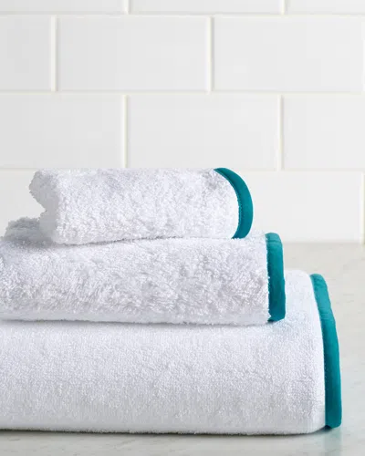 Montague & Capulet Deco 3pc Towel Set In Green