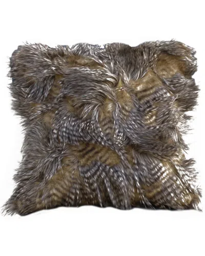 Montague & Capulet Decorative Pillow In Brown