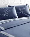 Montague & Capulet Monogrammed Haute Hotel Queen Duvet Set, (a-z)