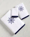 Montague & Capulet Yacht Club 3pc Towel Set In Blue